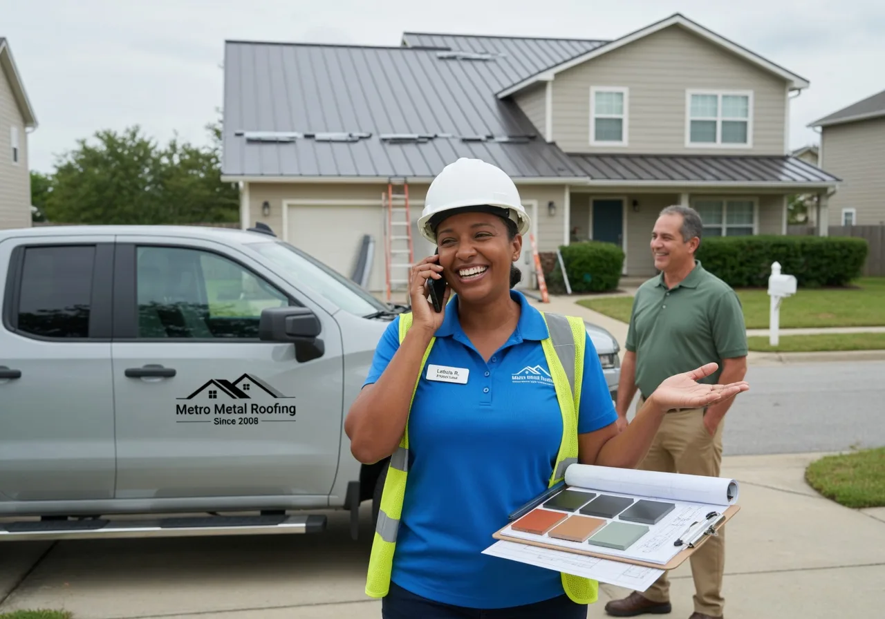 Storm Damage Metal Roof Repair in Orrville, AL