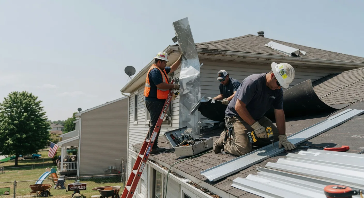Storm Damage Metal Roof Repair in Orrville, AL